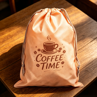 Pochette personnalisée en non-tissé avec cordon de serrage, réutilisable, résistante aux déchirures, écologique, recyclable, pour emballage cadeau de vacances pour perruques et cheveux