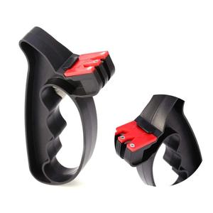 Afilador de cuchillos manual Nd-007, herramienta de afilado multi-grano para herramientas de cocina y jardín con placa de ajuste roja - Product Image 3