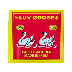 ไม้ขีดไฟวินเทจ LUV GOOSE แบบมีลายพิมพ์สำหรับจุดไฟ - Product Image 1