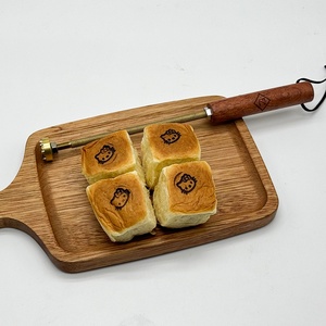 Custom Woodwork Wedding Wood <b>Stamp</b> Brass Brand Bbq Hot <b>Stamp</b> Steak Branding Iron - Product Image 6