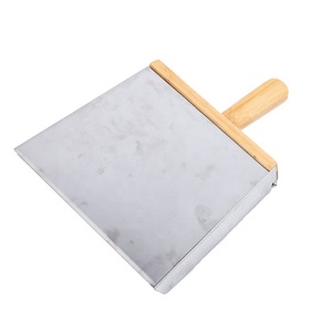 Madera portátil limpieza polvo Pan y palo de escoba cepillo Mini Metal recogedor y mango de madera escoba para limpieza - Product Image 2