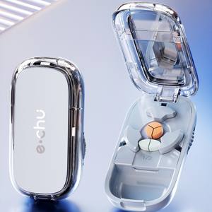 Echu Starlight Coupe-comprimés multifonctionnel portable avec étui de rangement pour les voyages et l'usage quotidien - Product Image 3