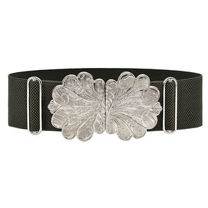 Venta al por mayor 6,0 cm de ancho señoras abrigo moda correas elásticas banda cintura cinturones - Product Image 4