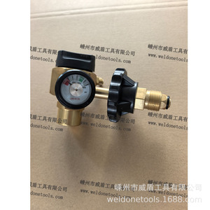 Régulateur de pression d'azote Weldone VN-500 0-2000 PSI, monophasé, pour utilisation avec de l'azote - Product Image 1