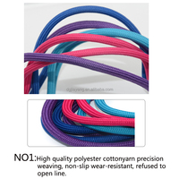 Cordon de serrage en polyester tressé de 5 mm de haute qualité pour sweat-shirt, disponible en plusieurs couleurs, en stock