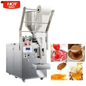 Fully Automatic Bag Ketchup Fruit Pulp Packaging Fruit Jam Packing Machine