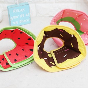 Cute Soft Strawberry Donut Adjustable Anti Lick Anti Bite Protective Veterinary Wound Care Dog Recovery <b>Collar</b> for Cats Dogs - Product Image 3