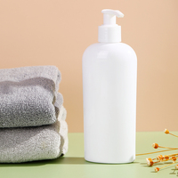 Bouteilles de liquide rondes ovales populaires Cosmo 4oz 8oz 120ml 250ml Plastique blanc PET 24-410 Pulvérisation Lotion Pompe Top pour l'utilisation du shampooing