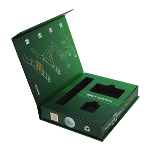 Factory Custom Luxury Flip Top Cardboard <b>Black</b> Paper Magnetic Gift Box Packaging With Eva Foam Insert - Product Image 5