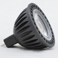 Marco para Foco LED Empotrable, 3-7w, AC/DC12v 110v 220v, Aluminio, E27, GU10, MR16, Regulable, Bombilla de 3000k