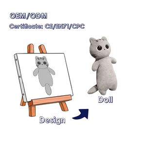 Fabricant de jouets en peluche personnalisés avec logo, vente en gros de poupées en peluche en forme d'animaux, jouets en peluche personnalisés - Product Image 3