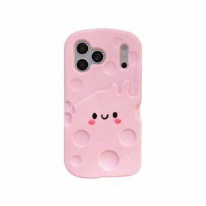 Coque de téléphone antichoc en gel de silicone avec motif de fromage de dessin animé <span class=keywords><strong>mignon</strong></span> pour <span class=keywords><strong>iPhone</strong></span> 17, 16, 14/15 Pro Max et 13 - Product Image 5