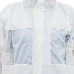 OEM chế biến và tùy biến có sẵn nhà máy trực tiếp Quần áo bảo hộ dùng một lần với cửa sổ trong suốt có thể nhìn thấy - Product Image 3