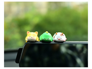 เครื่องประดับรูปสัตว์น่ารักสำหรับติดตั้งบนแผงหน้าปัดรถยนต์หรือจอคอมพิวเตอร์ ตกแต่งอย่างมีเสน่ห์และสร้างความประทับใจ - Product Image 2