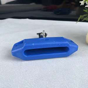 เครื่องดนตรีเคาะจังหวะสำหรับเด็กแบบออร์ฟ ขายส่ง คาวเบลล์สีฟ้า บล็อกจังหวะพลาสติกเพื่อการศึกษา คลัปเปอร์สี่เหลี่ยมสำหรับเด็ก - Product Image 4