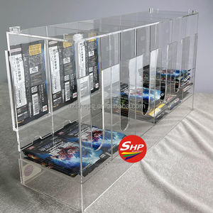 Affichage de cartes à collectionner en acrylique résistant aux UV 6 emplacements SHP Direct Sales Cartes <span class=keywords><strong>Pokemon</strong></span>: Support d'affichage scellé du pack <span class=keywords><strong>Booster</strong></span> des <span class=keywords><strong>évolution</strong></span>s - Product Image 4