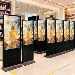 Nuevo Panel Publicitario Portátil de 65 Pulgadas con Pantalla Táctil Infrarroja y Ruedas para Exhibición de Medios, Gran Venta 2026 - Product Image 6