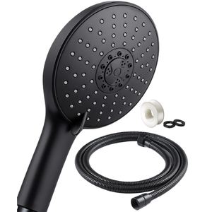 SC ECOMMERCE - Cabezal de Ducha de Mano de Acero Inoxidable, 7 Modos de Rociado, Diseño Minimalista, Uso en Baño, Fácil Instalación, Hecho en Italia - Product Image 1