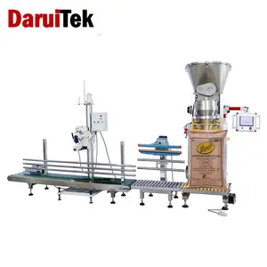 Automatic 25kg Bag Sand Powder Packing Valve Mouth Packaging Cement Filling Machine
