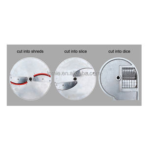 เครื่องหั่นกะหล่ำปลีหอมใหญ่ผักอุตสาหกรรมใช้งานได้หลากหลายสำหรับลูกบาศก์แผ่นสไลด์ - Product Image 3