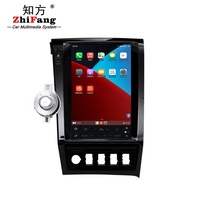 Unité centrale Android 13.6 pouces Navigation GPS Écran tactile vertical Lecteur DVD de voiture Système d'infodivertissement pour Toyota Tundra 2007-2013