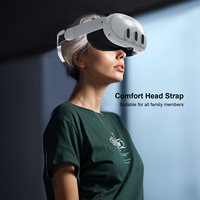 Sangle de tête ergonomique et réglable pour casques VR - Facile à installer et à retirer, remplacement parfait pour Meta Quest 3