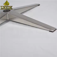 Base de chaise de bureau pivotante à 4 pieds réglable en chrome robuste avec rotation à 360° °   Rotation pour chaises de salle à manger et de bureau