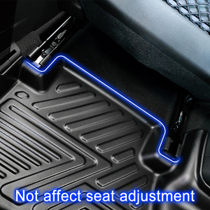 Jeu complet de <span class=keywords><strong>tapis</strong></span> de sol 5d TPE antidérapants et imperméables pour LYNK & CO 06 2020-2023 - Product Image 4