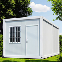 Maison mobile 20 pieds, appartement démontable à deux étages, maison conteneur en acier préfabriquée, maison modulaire portable, panneau sandwich