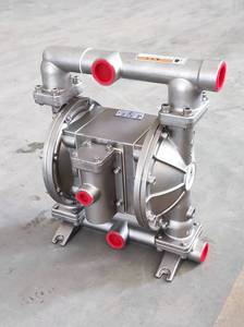 Stainless Steel Material <b>Pump</b> <b>Body</b> Strong Chemical Resistant Air Operated Double Diaphragm Membrane Type Pneumatic Double Dia - Product Image 5