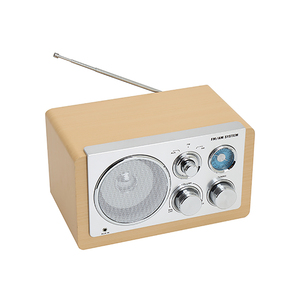 <span class=keywords><strong>Radio</strong></span> Retrò <span class=keywords><strong>Portatile</strong></span> in Legno dal Design Classico con Sintonizzazione <span class=keywords><strong>Analogica</strong></span> FM, Riproduzione USB e Altoparlante Mono Integrato - Product Image 6