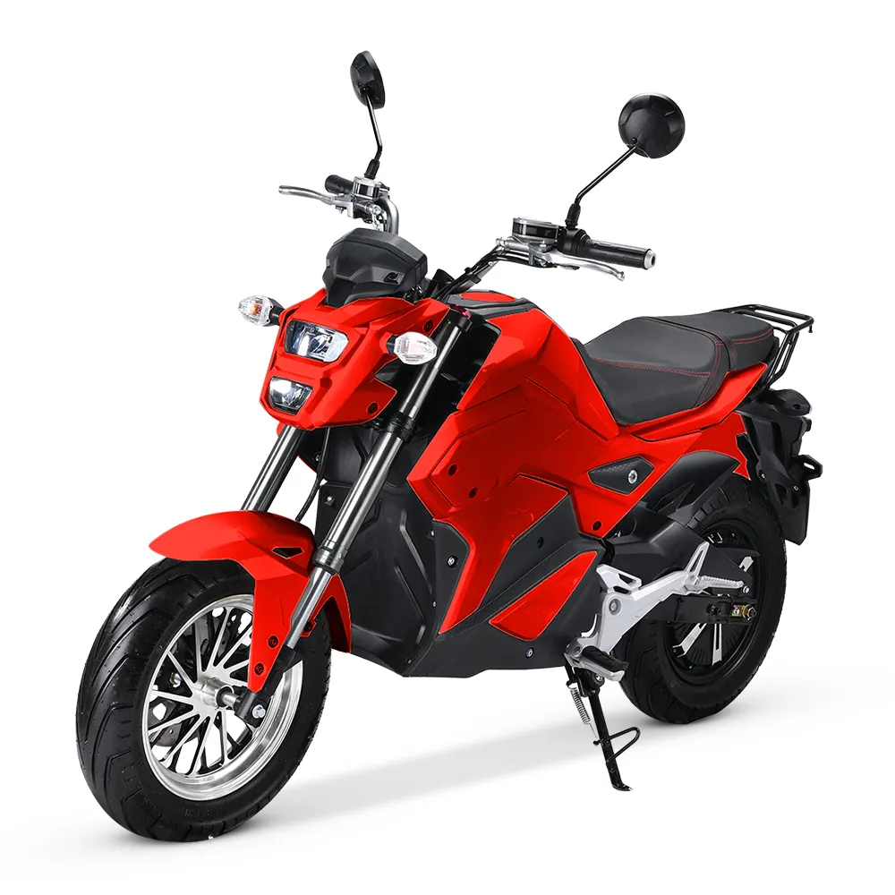 Yeni varış yetişkin elektrikli Scooter EEC 2000W hız 45 km/s motosiklet