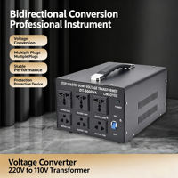 Convertisseur de tension, transformateur 220V vers 110V, onduleur abaisseur de tension, alimentation 2000W/3000W/5000W