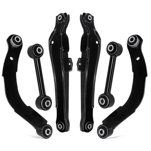 Frenzybro - Juego de 6 Brazos de Control Superiores e Inferiores Traseros, Brazos de Dirección Laterales Traseros para Jeep Patriot Compass 2007-2017 Dodge <span class=keywords><strong>Caliber</strong></span> - Product Image 1