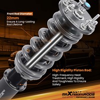 Kit de suspension coilover MaXpeedingrods T7 pour Honda Accord VII CM4 CM5 CM6 CM7 CM8 2003-2007 Inspire Acura TL Type-S Utilisation quotidienne