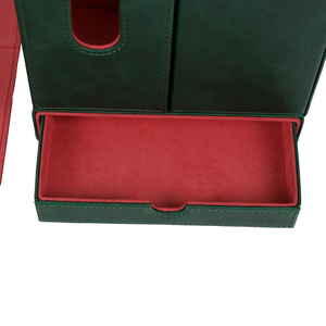 Henwei PU da giao dịch thẻ boong hộp Hội Đồng Quản trị trò chơi cặp với trường hợp thẻ cho mtg TCG thẻ khác trò chơi - Product Image 4