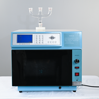 Mini-four de laboratoire à micro-ondes pour pyrolyse, extraction chimique, électrolyseur chauffant, cuve sous pression en acier inoxydable 304, 28L