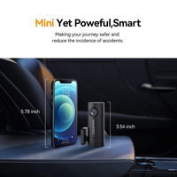 Caméra embarquée DDPAI Mini double objectif 1080P HD avec connexion intelligente WiFi Android, vision nocturne et stockage 128 Go
