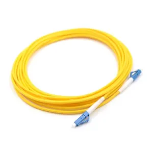 Conector LC-LC de fibra óptica, Cable G657A2 simple, modo único, LC/UPC a LC/UPC, color azul, 2,0mm