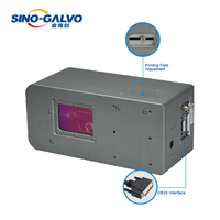Sino Galvo-Cabezal de escáner láser 3D, enfoque dinámico, galvo, para marcado láser a color en buje de rueda