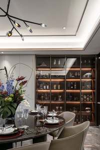 Supdesigner Luxury 3D Restaurant, Design d'intérieur, Hôtel, Villa, Chambre, Salle à manger, Service de matériaux de construction tout-en-un - Product Image 4