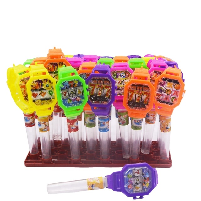 Toy Candy Wholesale Plastic Watch Shape Hard Candy Candy Toys