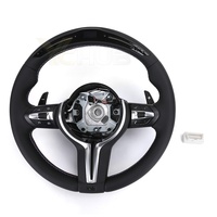 Volant sport en cuir pleine fleur avec écran LED pour BMW F10 F22 F26 F30 M3 F80 M4 F82 M2 F87 M5 F90 M6 F06 E70 E71 E90 E92