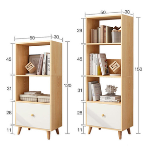 Estantería interior de diseño europeo moderno, fácil instalación y gran espacio de almacenamiento para <span class=keywords><strong>dormitorio</strong></span>, sala de estar y escuela - Product Image 5