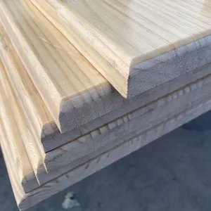 Junta de dedo de madera de pino, venta directa de fábrica