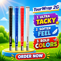Poignées de club de golf de qualité supérieure pour la livraison directe, texture antidérapante durable, plusieurs options de couleurs pour une performance de préhension améliorée