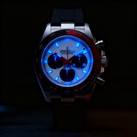 Montre chronographe pour homme en acier inoxydable SPARKTIME, étanche 10 ATM, logo et emballage personnalisés acceptés par l'OEM