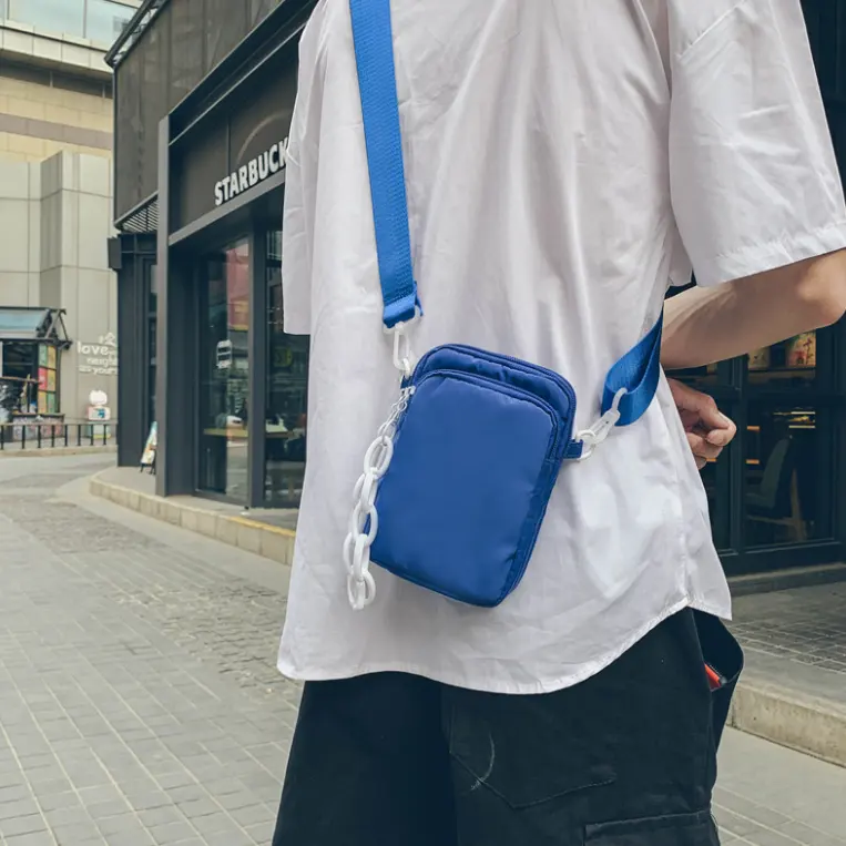 Mini bolsa de náilon unissex de náilon personalizada, bolsa de ombro esportiva para mensageiro 2020