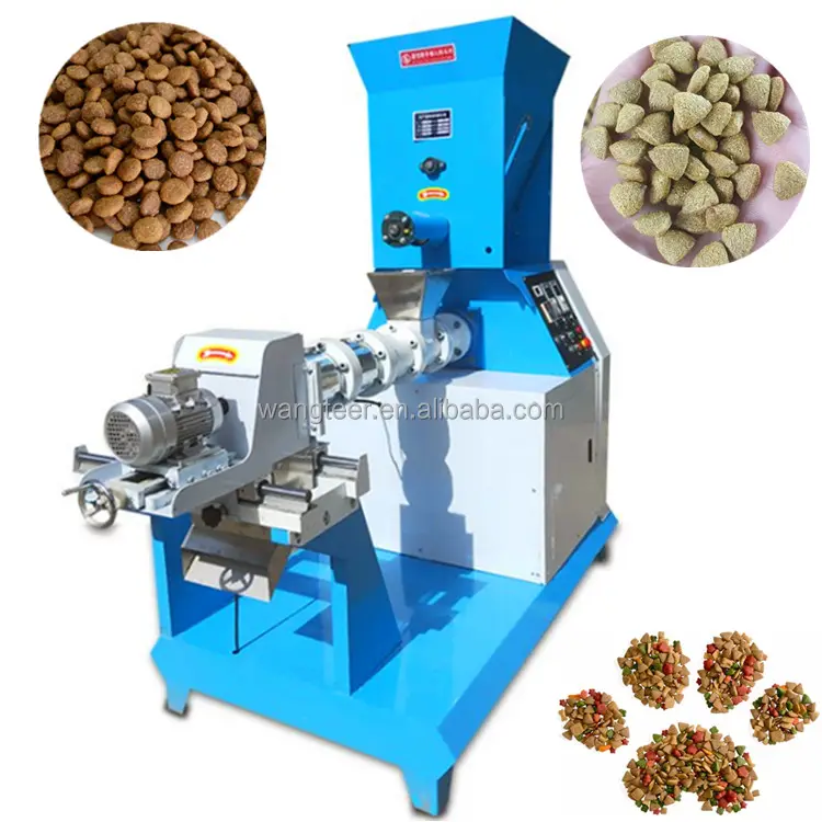 Hot Koop Pet Food Extruder 500 Kg/u Hondenvoer Productielijn Huisdier Voedsel Apparatuur