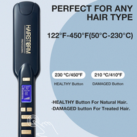 Nouveau lisseur De cheveux en titane, outil De beauté Portable avec affichage numérique